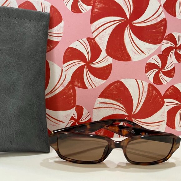 AIRE Crater Rectangle Sunglasses | Tortoise Smoke Mono | Uni-Sex NWOT - Picture 1 of 9